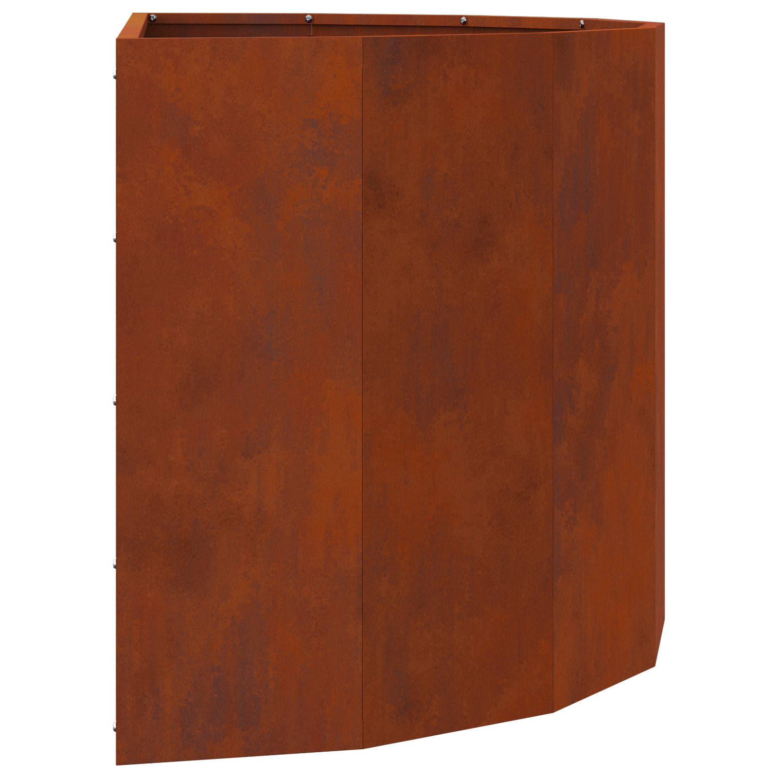 Pflanzkübel Rostig 90 x 45 x 50 cm Wetterfeststahl