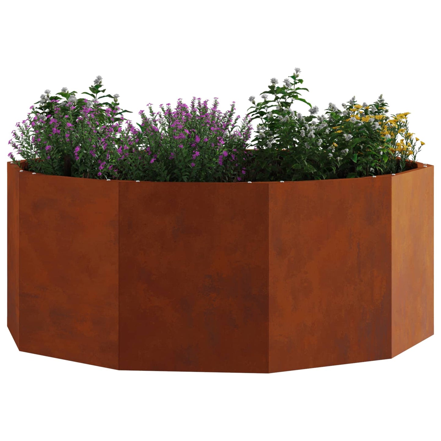Pflanzkübel Rostig 90 x 90 x 35 cm Wetterfeststahl