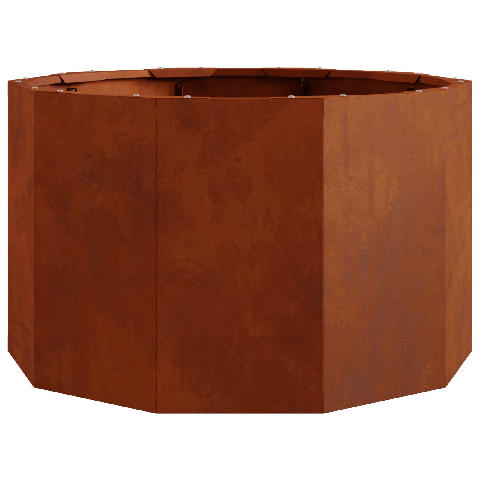Pflanzkübel Rostig 60 x 60 x 35 cm Wetterfeststahl