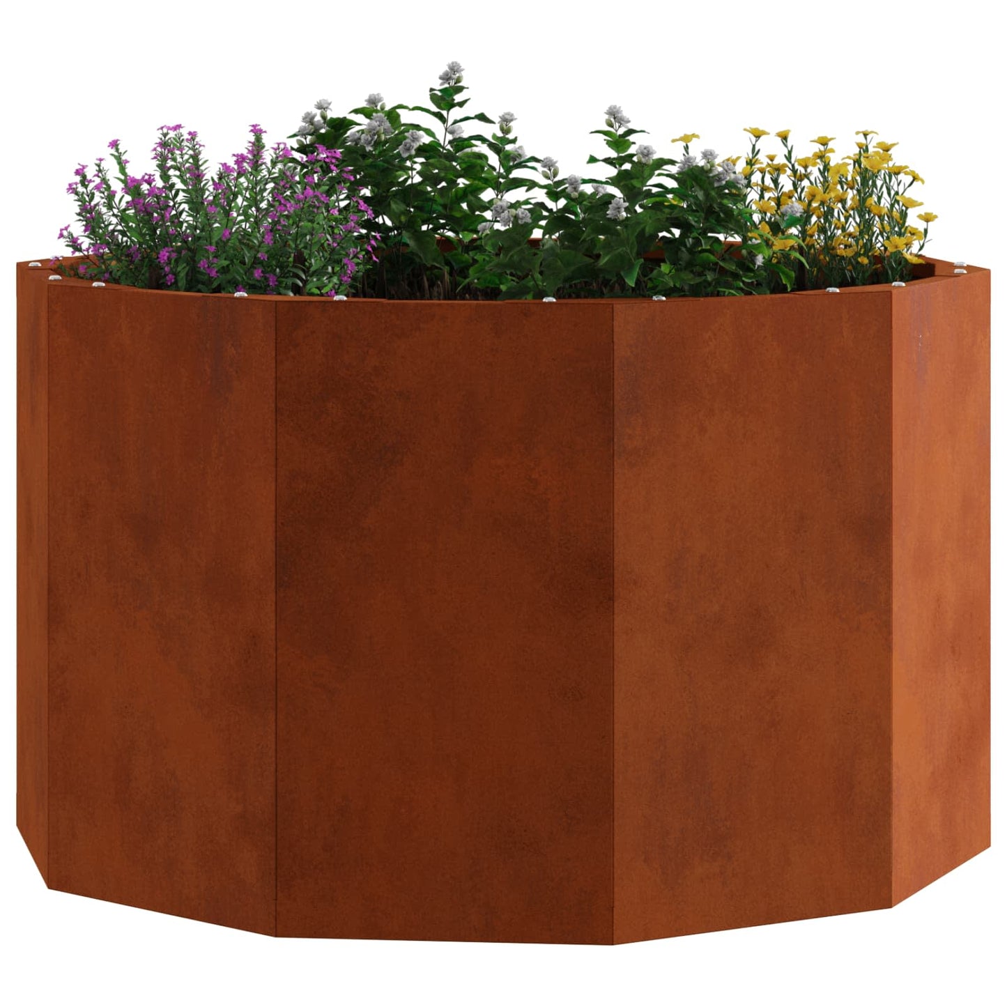 Pflanzkübel Rostig 60 x 60 x 35 cm Wetterfeststahl