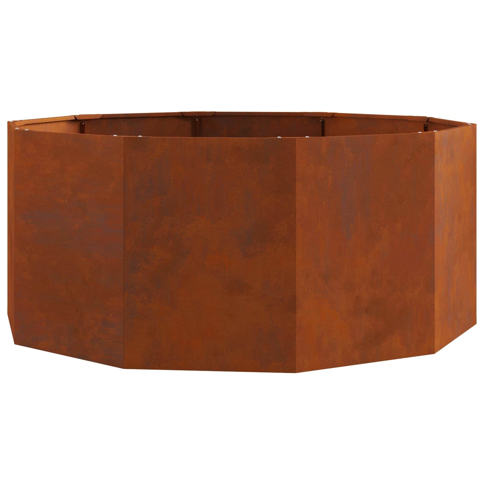 Pflanzkübel Rostig 120 x 120 x 50 cm Wetterfeststahl