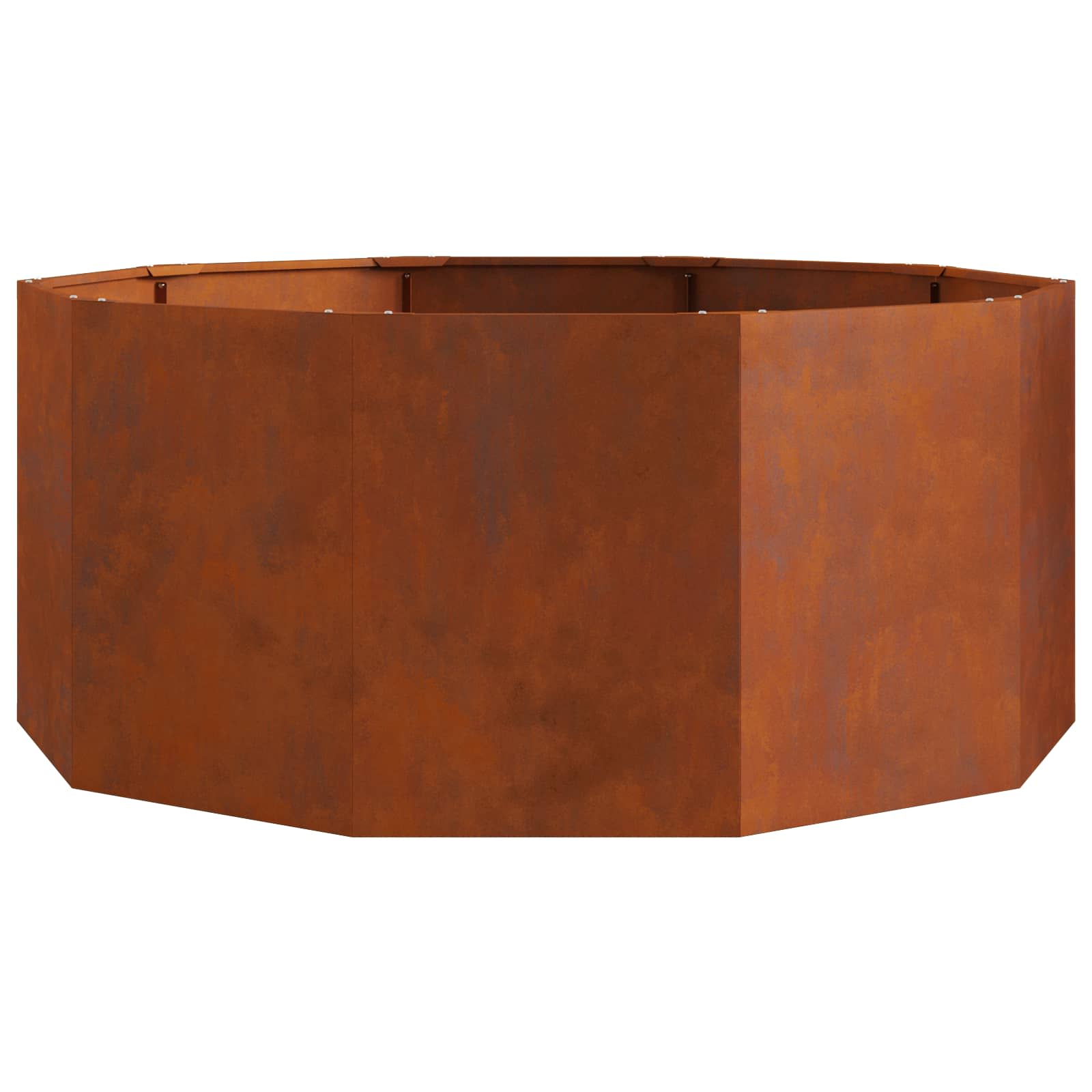 Pflanzkübel Rostig 120 x 120 x 50 cm Wetterfeststahl