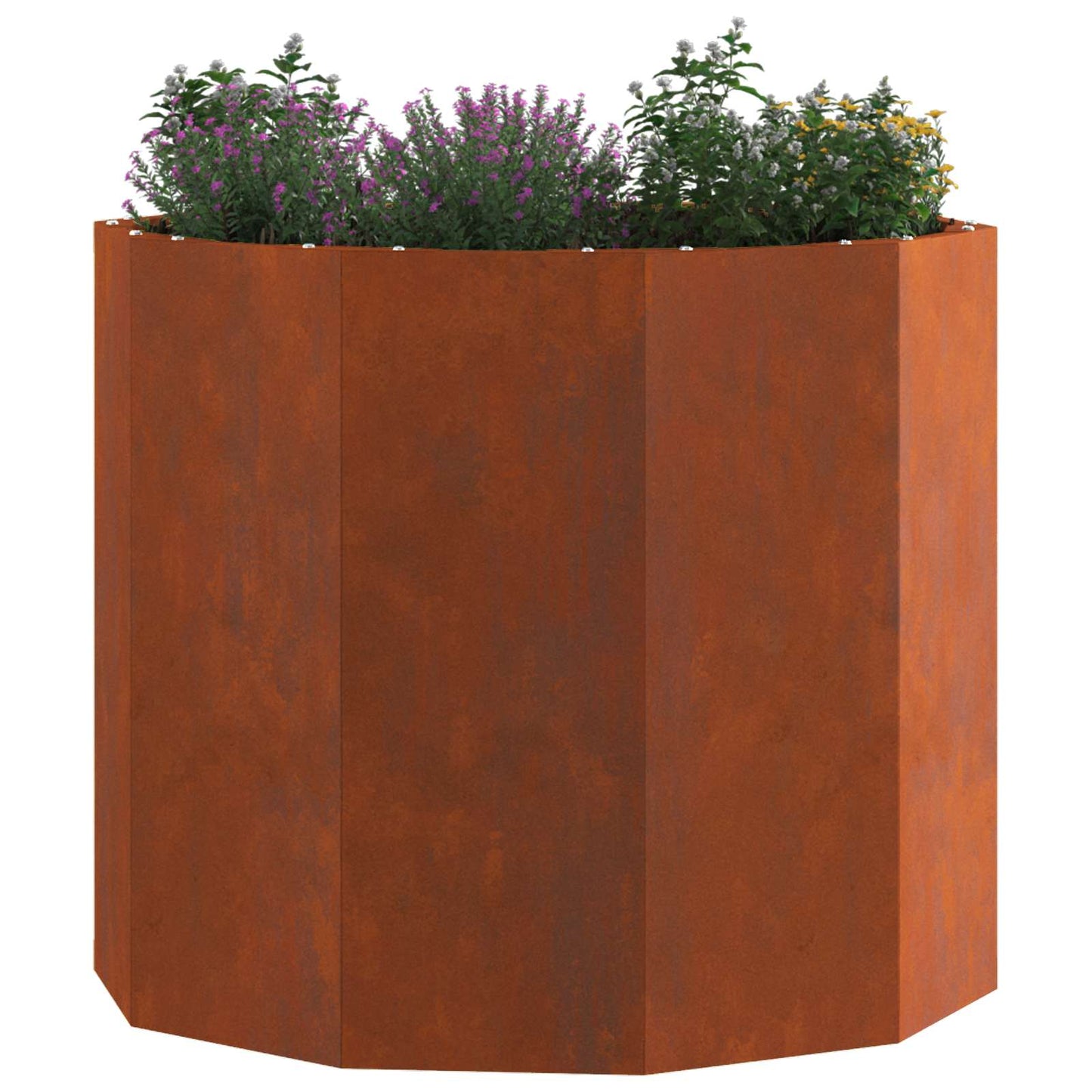 Pflanzkübel Rostig 60 x 60 x 50 cm Wetterfeststahl