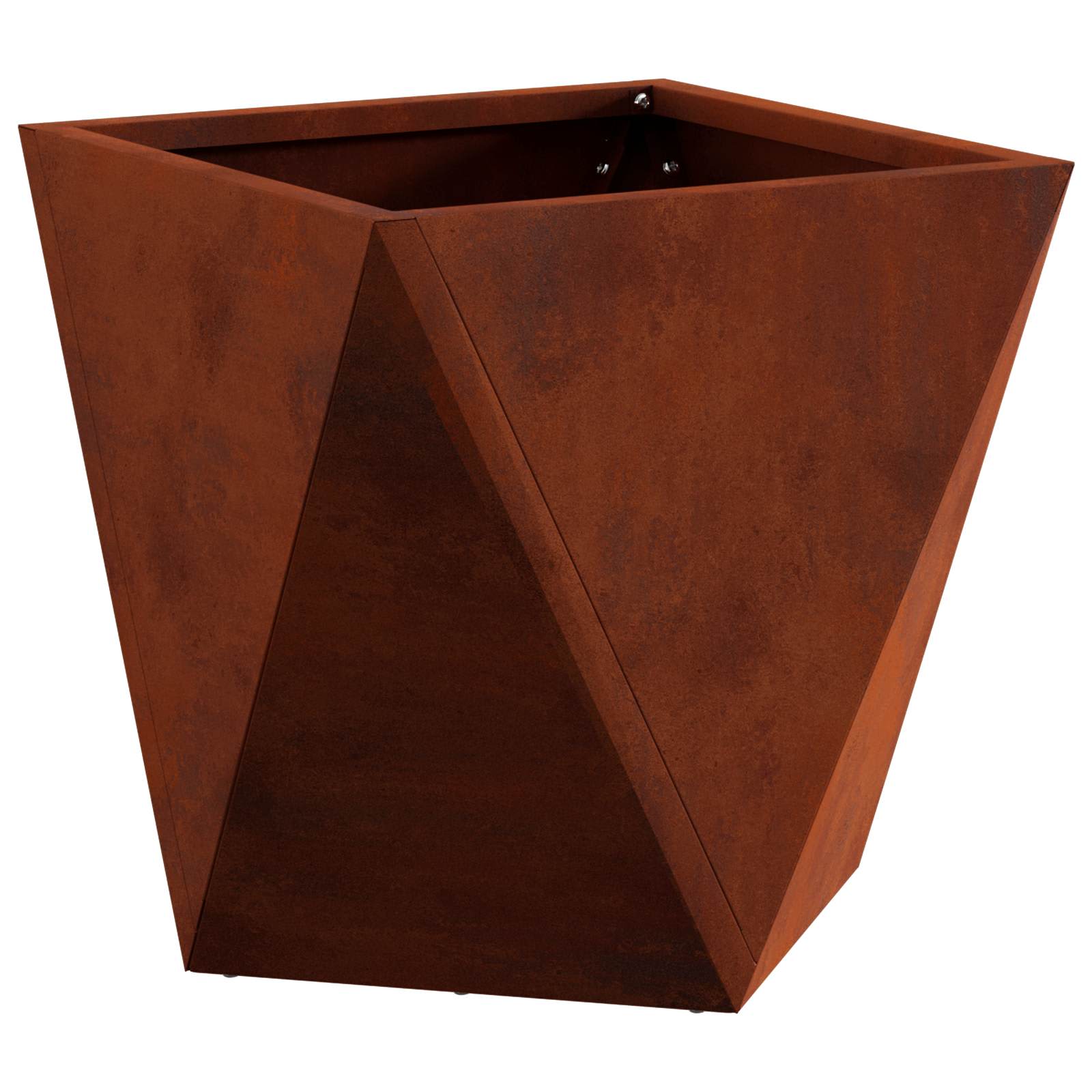 Pflanzkübel Rostig 30 x 30 x 30 cm Wetterfeststahl