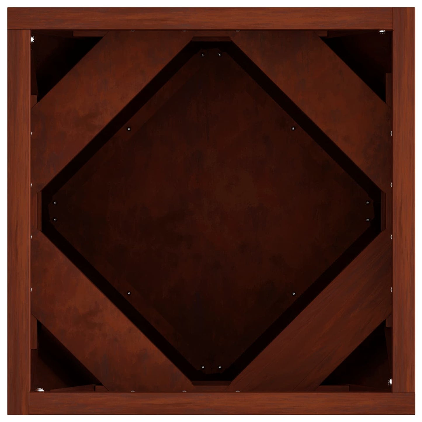 Pflanzkübel Rostig 30 x 30 x 30 cm Wetterfeststahl