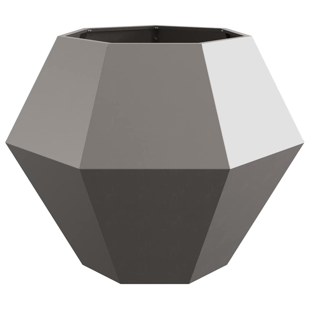 Pflanzkübel Rostoptik 100 x 100 x 80 cm Wetterfeststahl