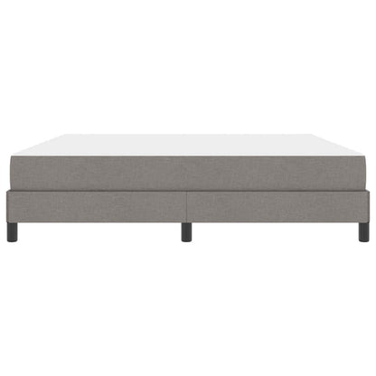 Boxspringbett mit Matratze Taupe 180 x 200 cm Stoff