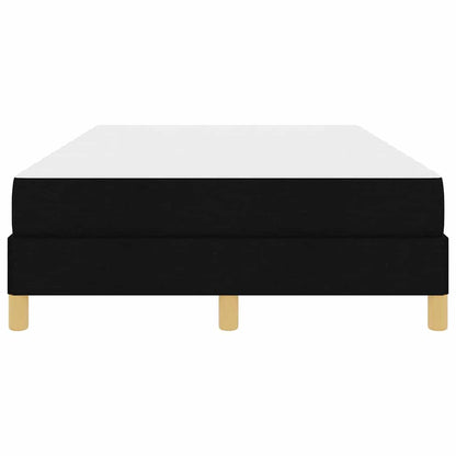 Boxspringbett mit Matratze Schwarz 120 x 200 cm Stoff