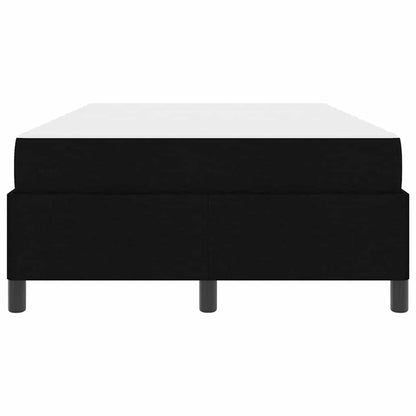 Boxspringbett Schwarz 120 x 190 cm Stoff