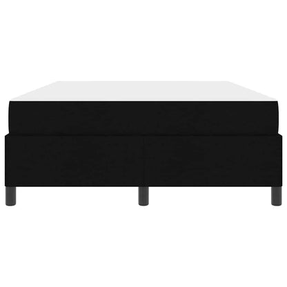 Boxspringbett Schwarz 140 x 200 cm Stoff