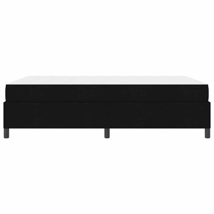 Boxspringbett Schwarz 140 x 200 cm Stoff