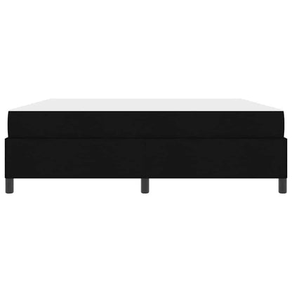 Boxspringbett Schwarz 180 x 200 cm Stoff