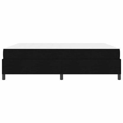Boxspringbett Schwarz 180 x 200 cm Stoff