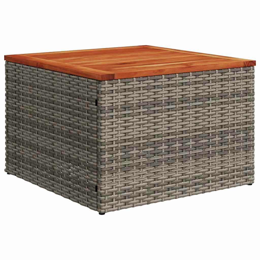 Garten-Sofa-Set 9 stk. Grau