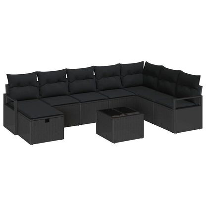 Sofa Set 6 stk. Poly-Rattan