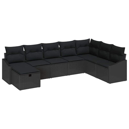 Sofa Set 8 stk. Poly-Rattan