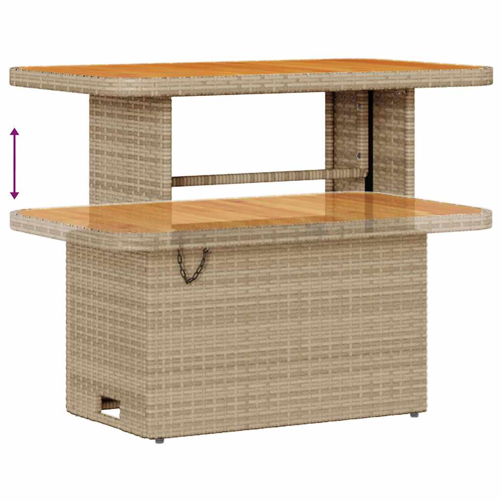 Garten-Sofa-Set 11 stk. 10-Sitzanzahl Beige und Creme