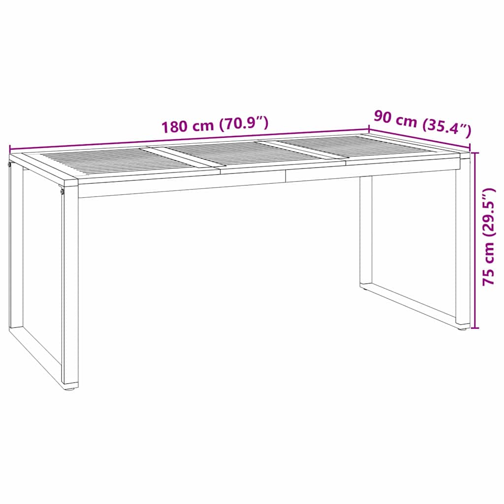 Garten Essgruppe 7 stk. Grau und Braun Poly-Rattan