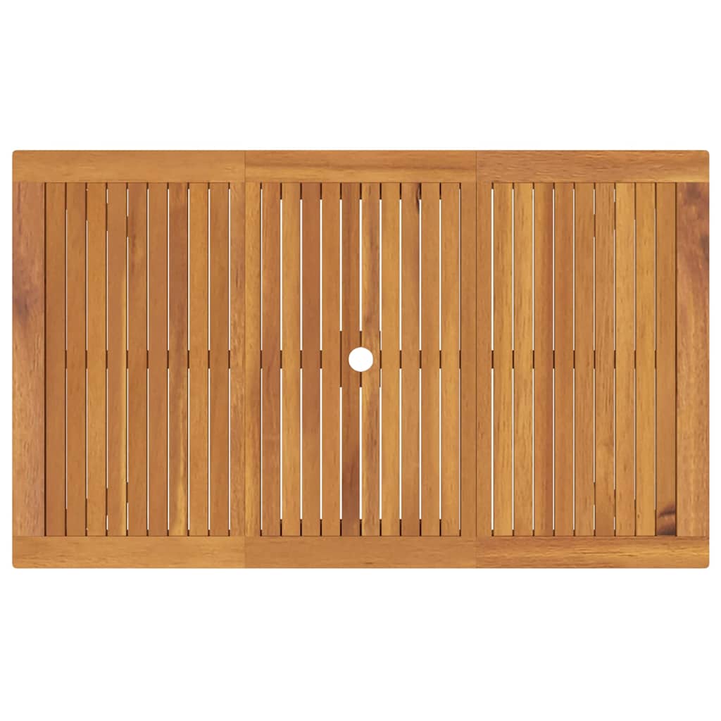 Garten Essgruppe 5 stk. Beige Massivholz Akazie