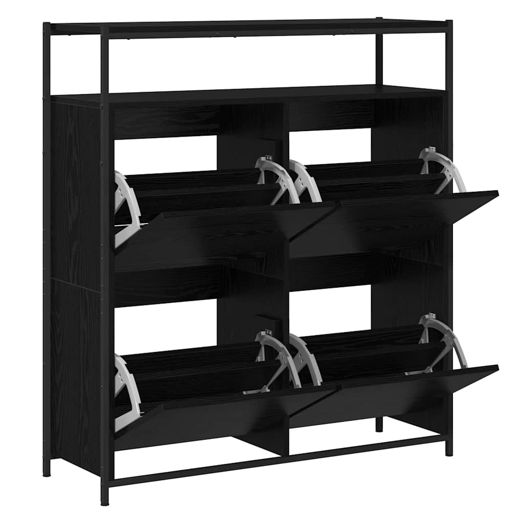 Schuhschrank 100 x 34 x 112 cm Holzwerkstoff