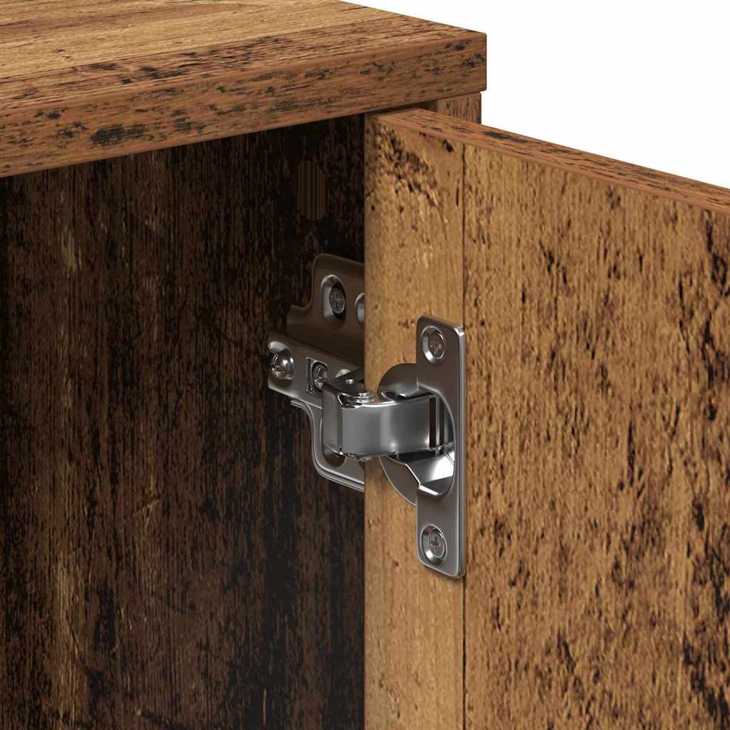 Sideboard 2 stk. Altholz 60 x 31 x 70 cm Holzwerkstoff