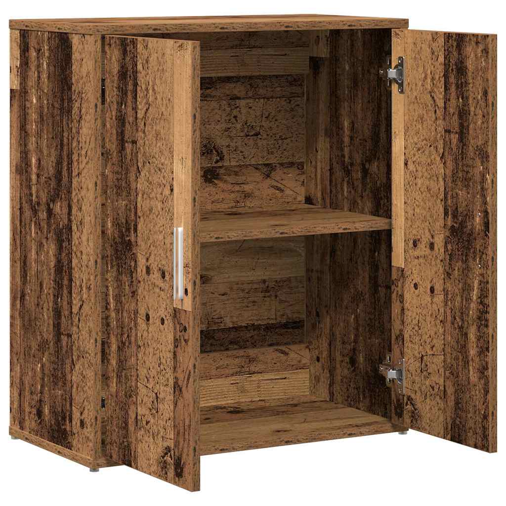 Sideboard 2 stk. Altholz 60 x 31 x 70 cm Holzwerkstoff
