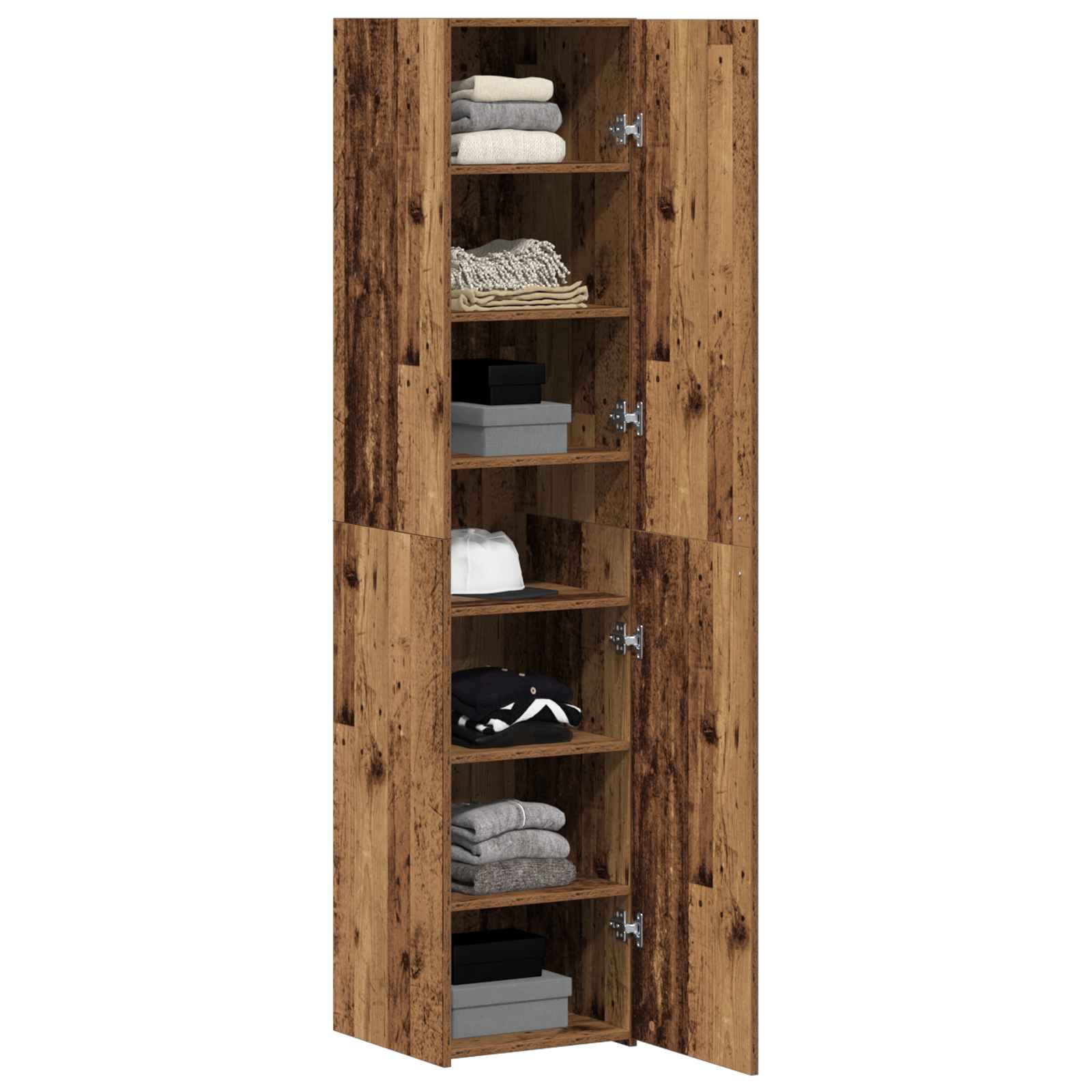 Highboard Altholz 40 x 42,5 x 185 cm