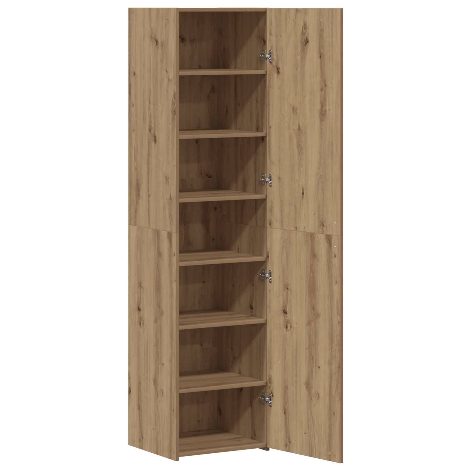 Highboard Artisan-Eiche 45 x 42,5 x 185 cm
