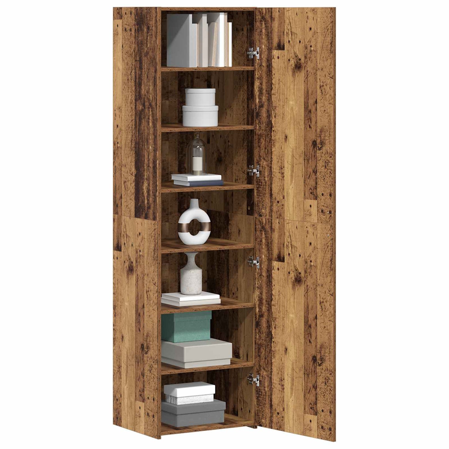 Highboard 2 pcs Altholz 50 x 42,5 x 185 cm