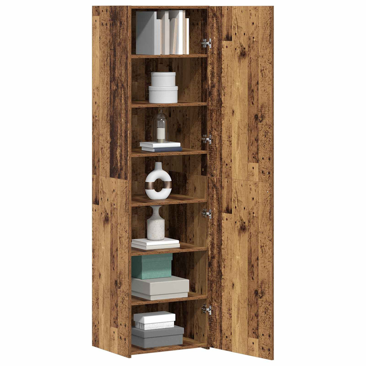 Highboard Altholz 50 x 42,5 x 185 cm