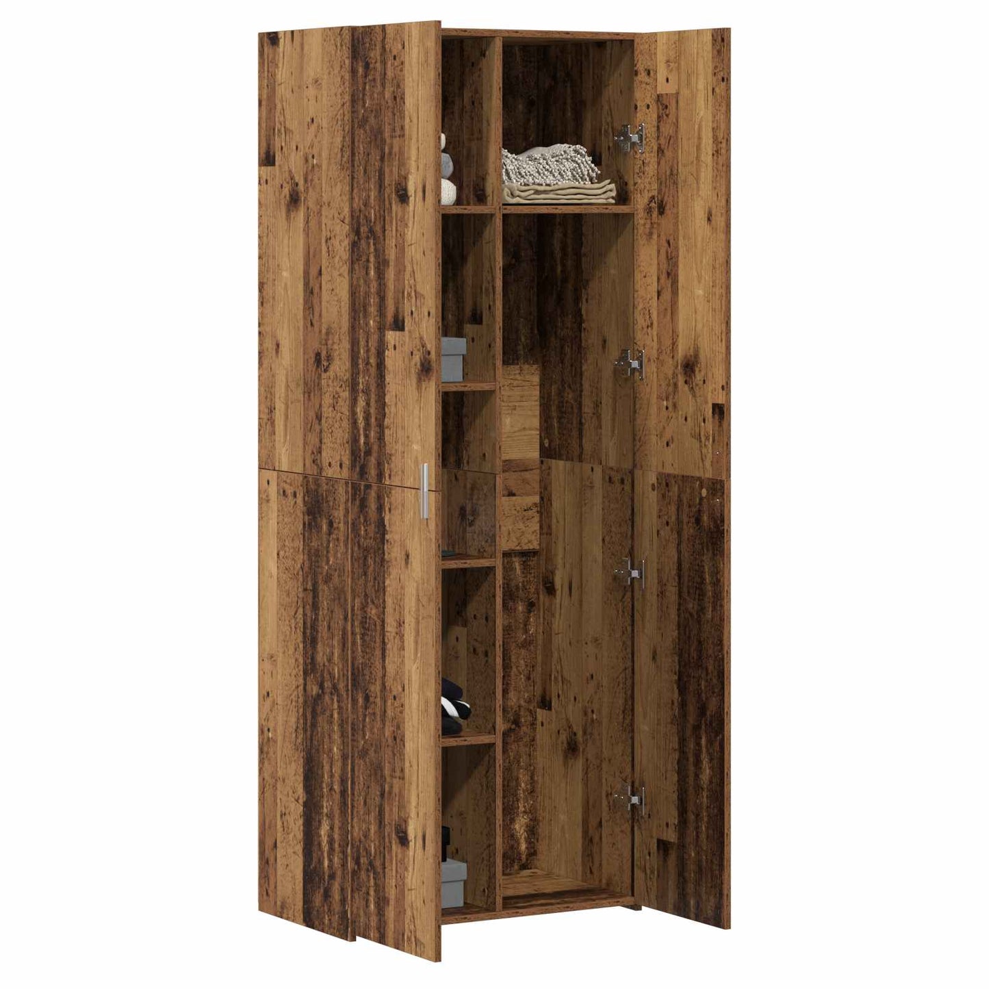 Highboard 2 pcs Altholz 70 x 42,5 x 185 cm