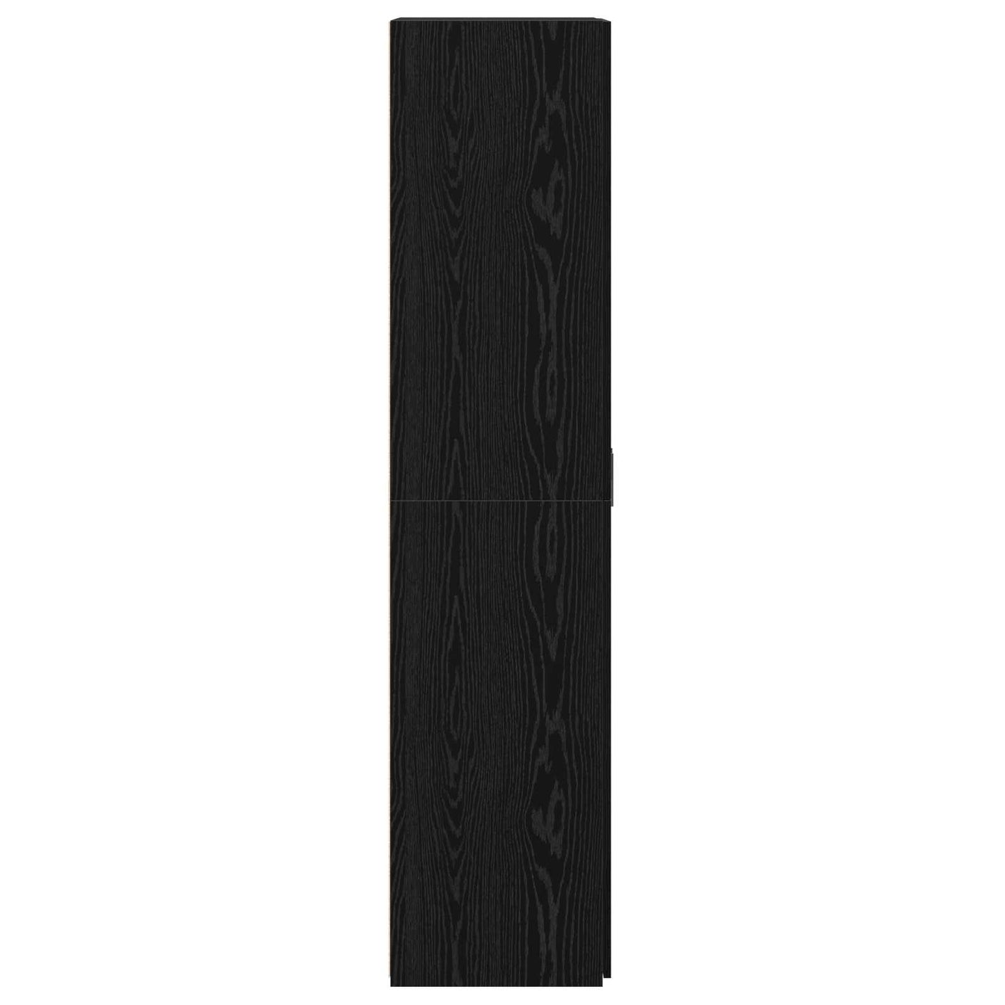 Highboard 2 pcs Schwarz Eichen-Optik 70 x 42,5 x 185 cm