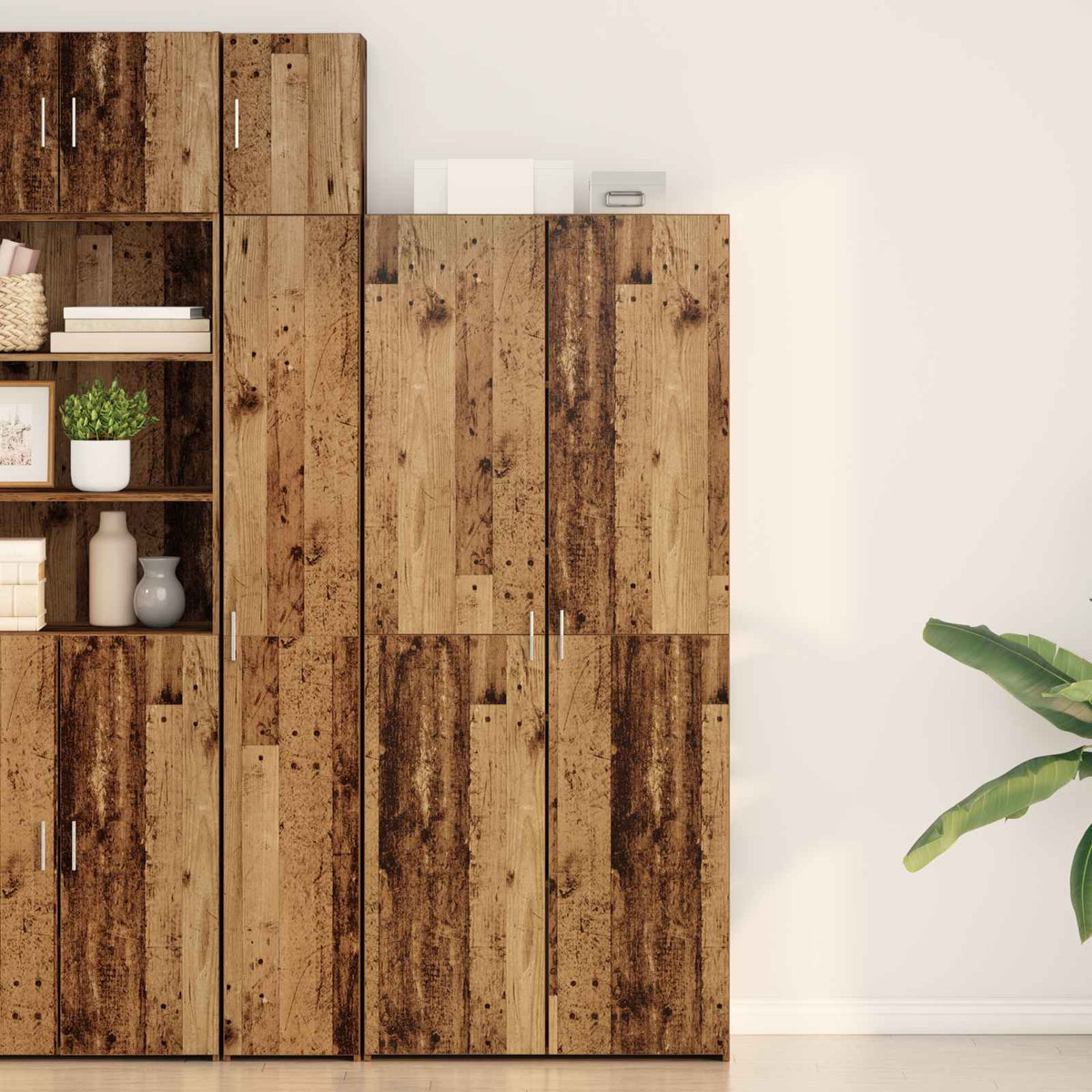 Highboard Altholz 80 x 42 x 185 cm