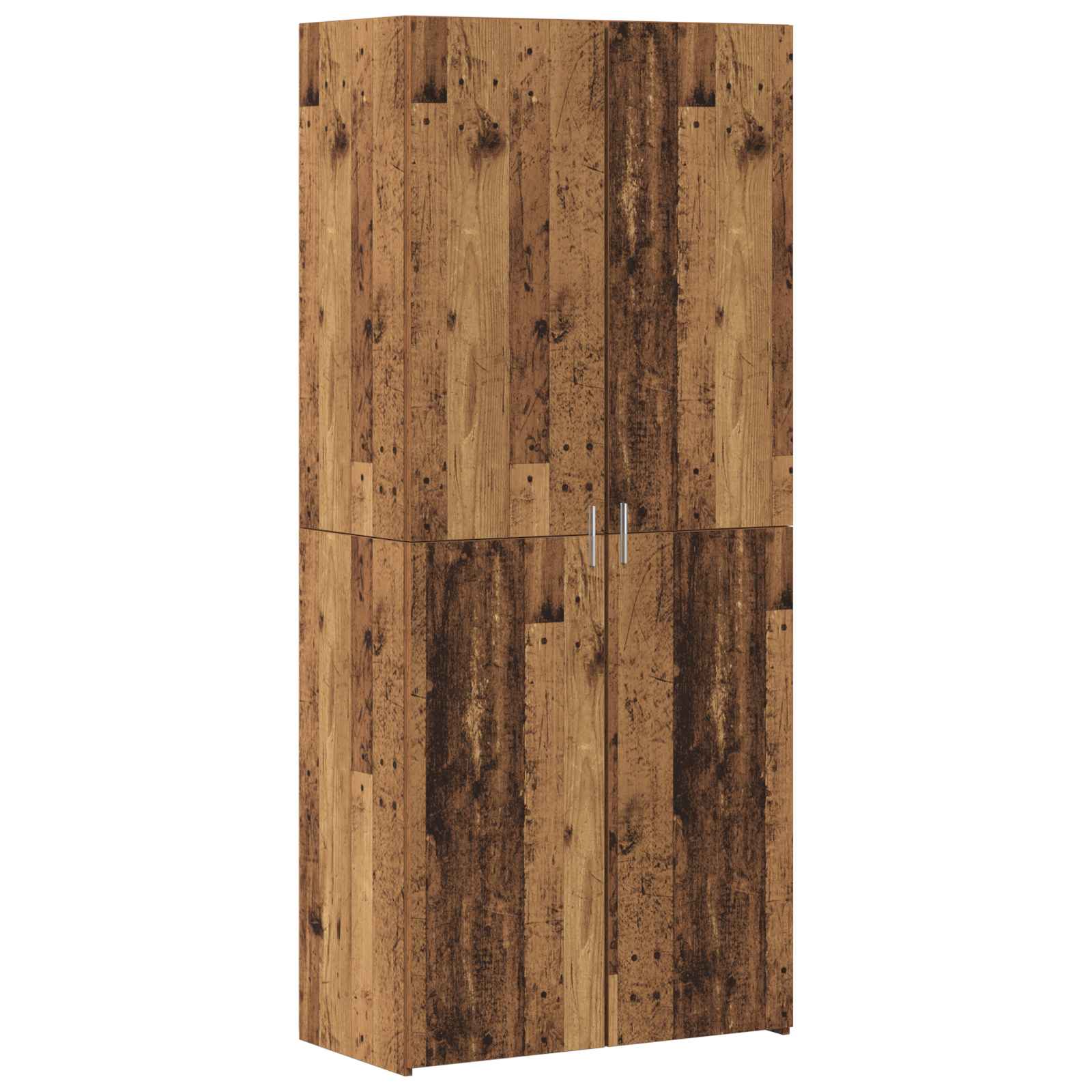 Highboard 2 pcs Altholz 80 x 42 x 185 cm
