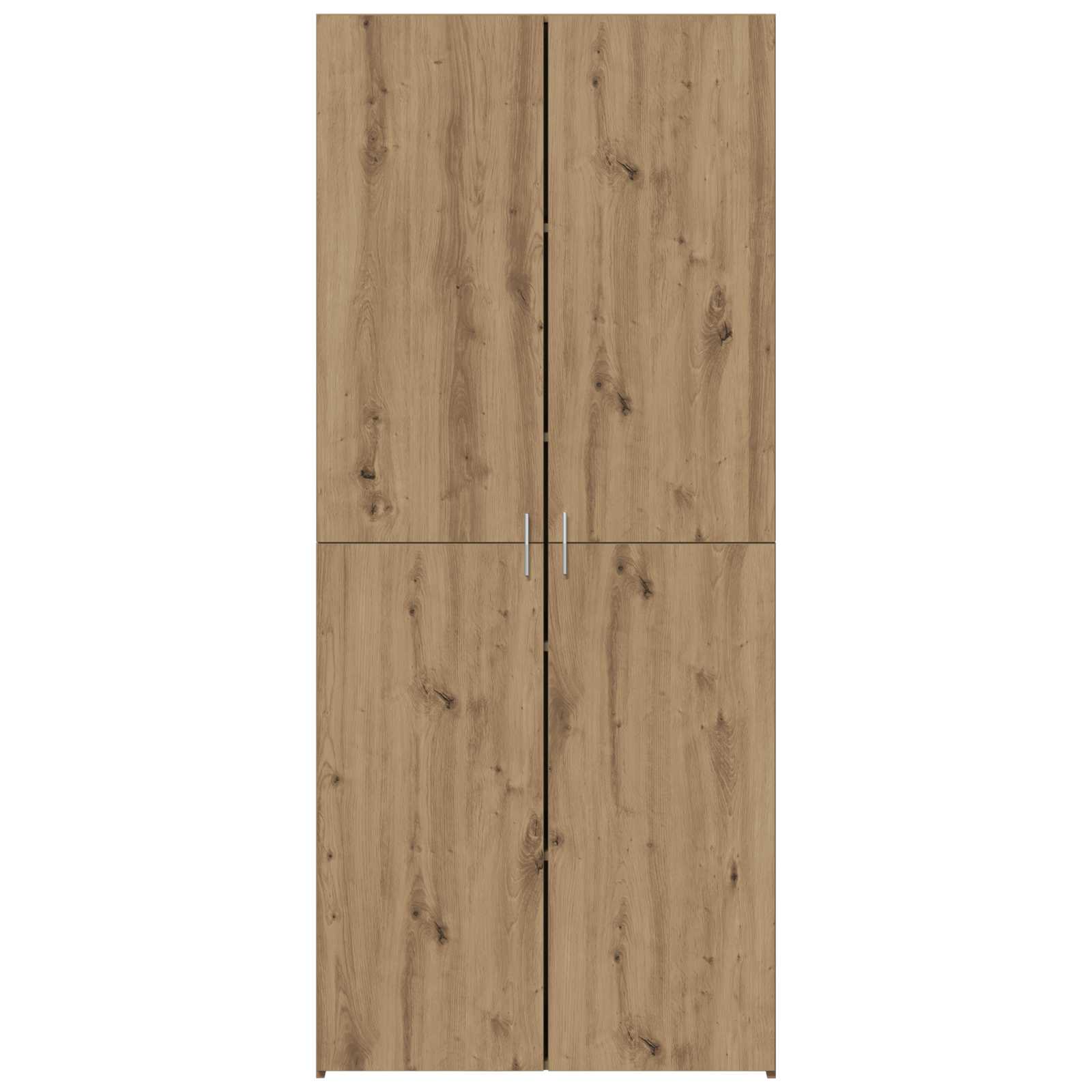Highboard 2 stk. Artisan-Eiche 80 x 42 x 185 cm