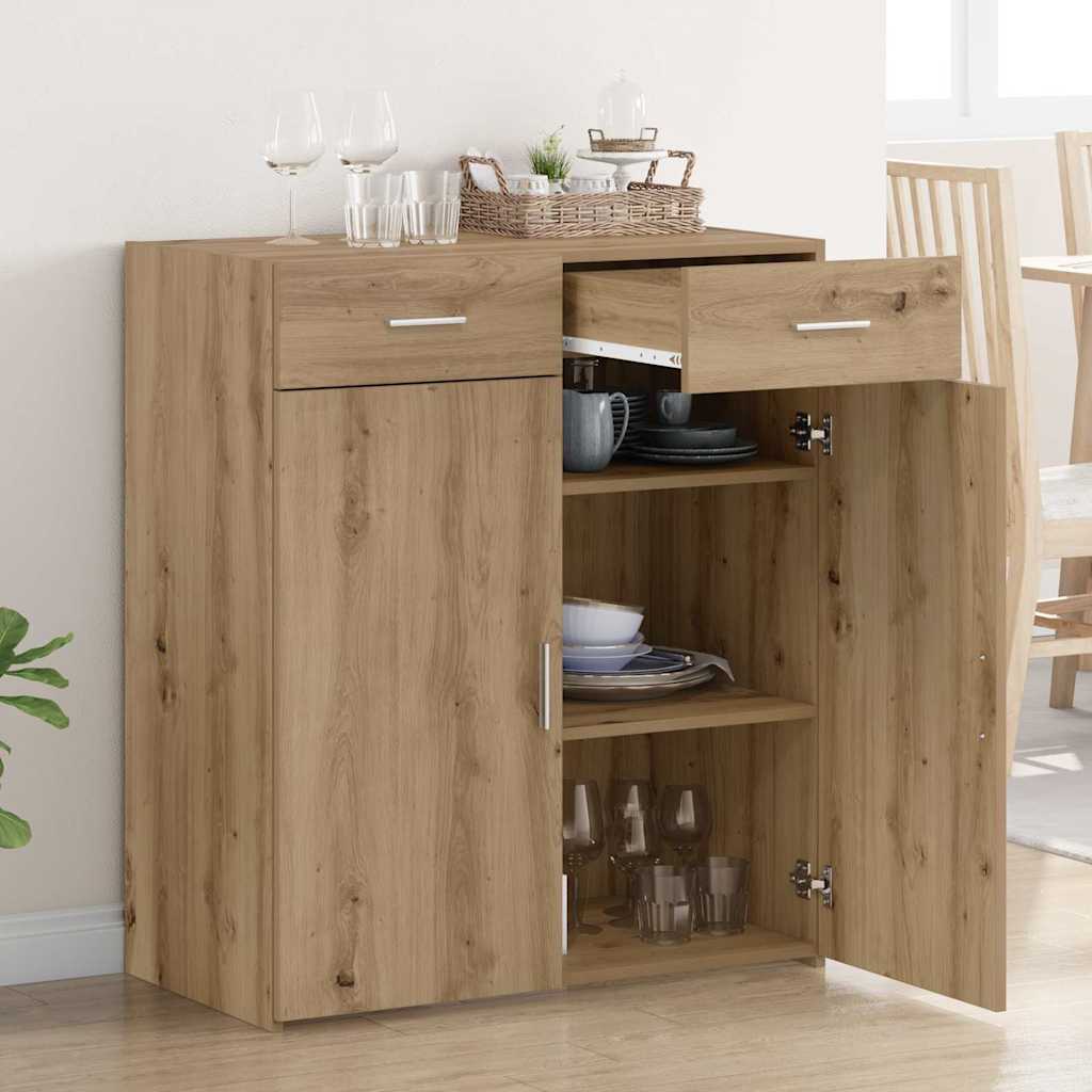 Aufbewahrungsschrank Artisan-Eiche 80 x 42,5 x 93 cm