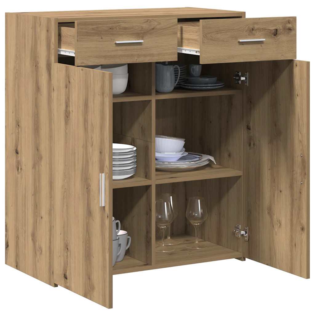 Aufbewahrungsschrank Artisan-Eiche 80 x 42,5 x 93 cm