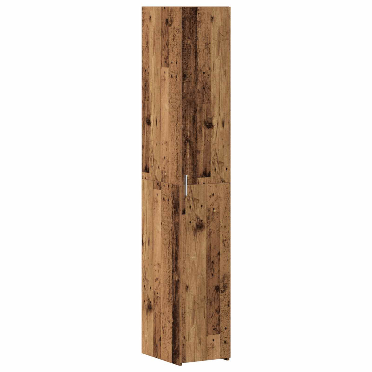 Lagerschrank mit Regalen Altholz 30 x 42,5 x 225 cm