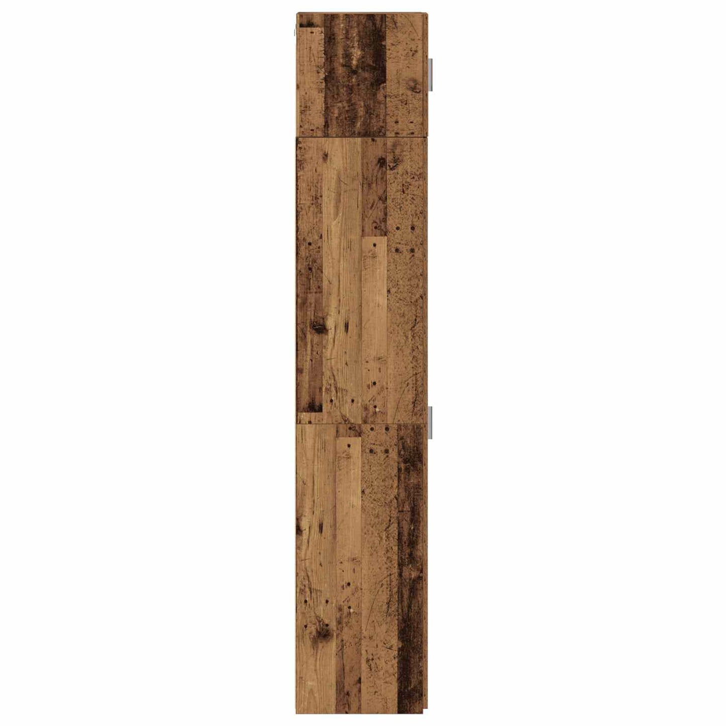 Lagerschrank mit Regalen Altholz 30 x 42,5 x 225 cm