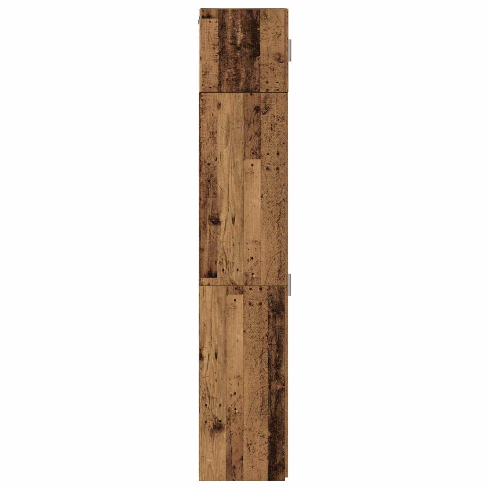 Lagerschrank mit Regalen Altholz 30 x 42,5 x 225 cm