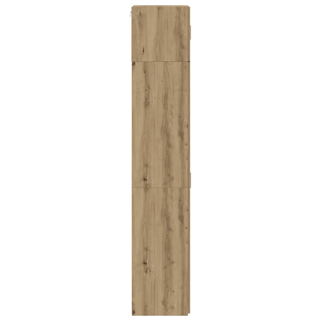 Aufbewahrungsschrank 2 stk. Artisan-Eiche 70 x 42,5 x 225 cm