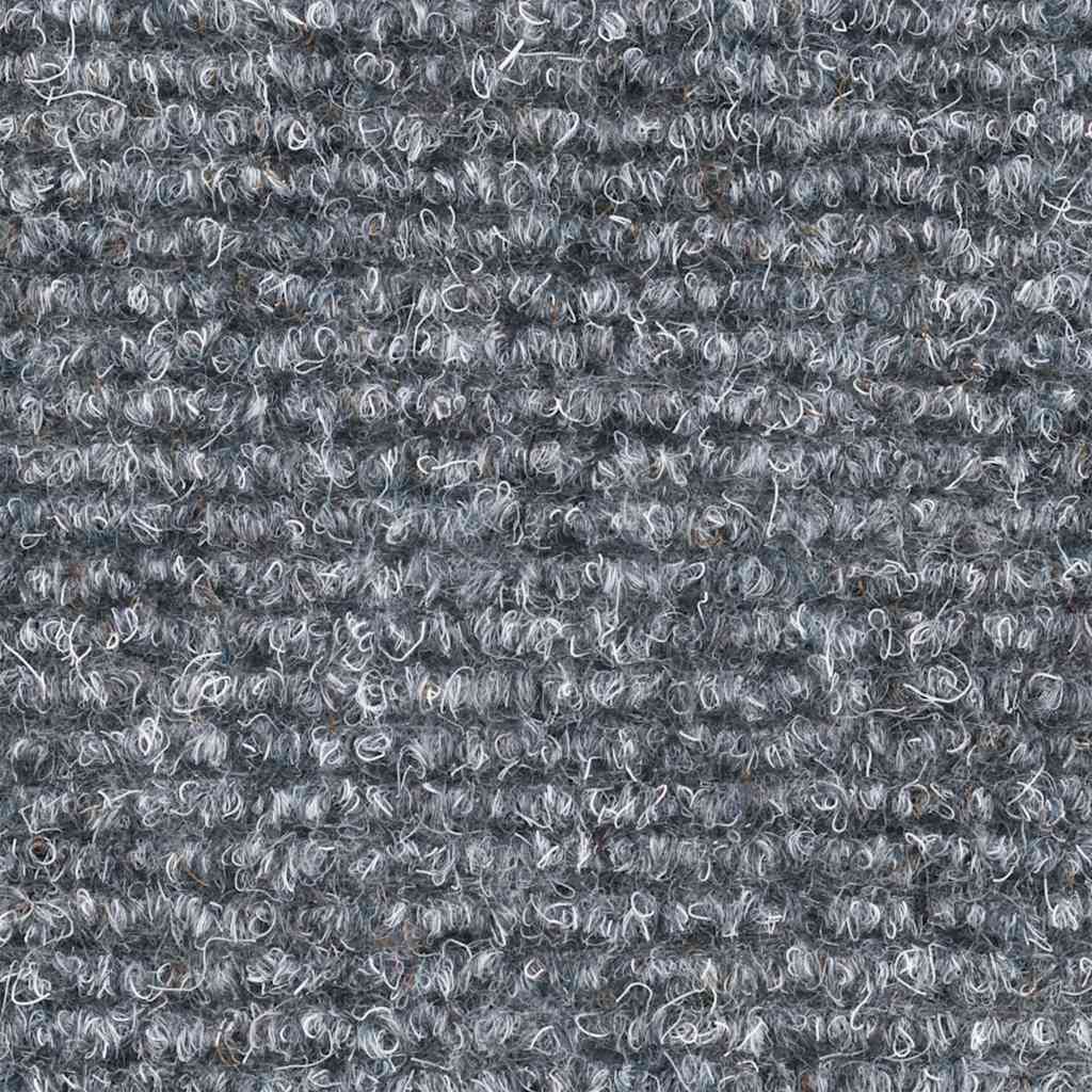 Stufenmatten Selbstklebend 20 Stk. 65x21x4 cm Hellgrau Halbrund Groß