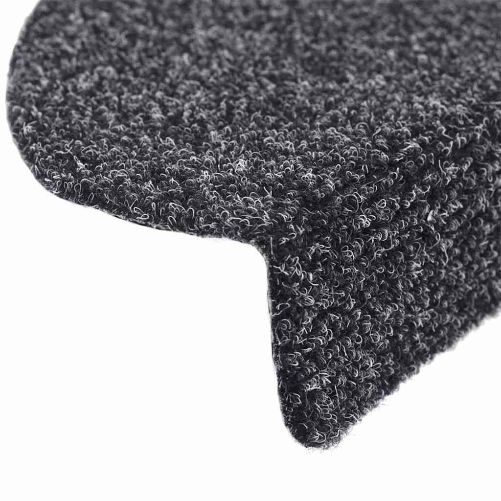 Stufenmatten Selbstklebend 30 Stk. 65x21x4 cm Dunkelgrau