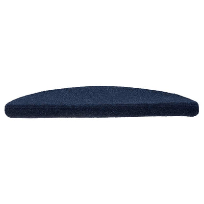 Stufenmatten Selbstklebend 20 Stk. 56x17x3 cm Marineblau Halbrund