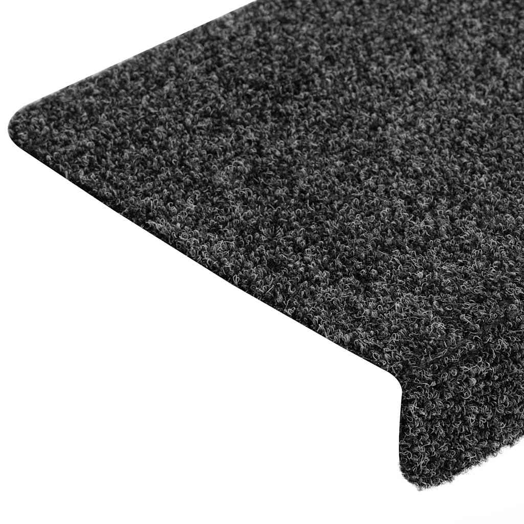 Stufenmatten Selbstklebend 30 Stk. 65x21x4 cm Dunkelgrau