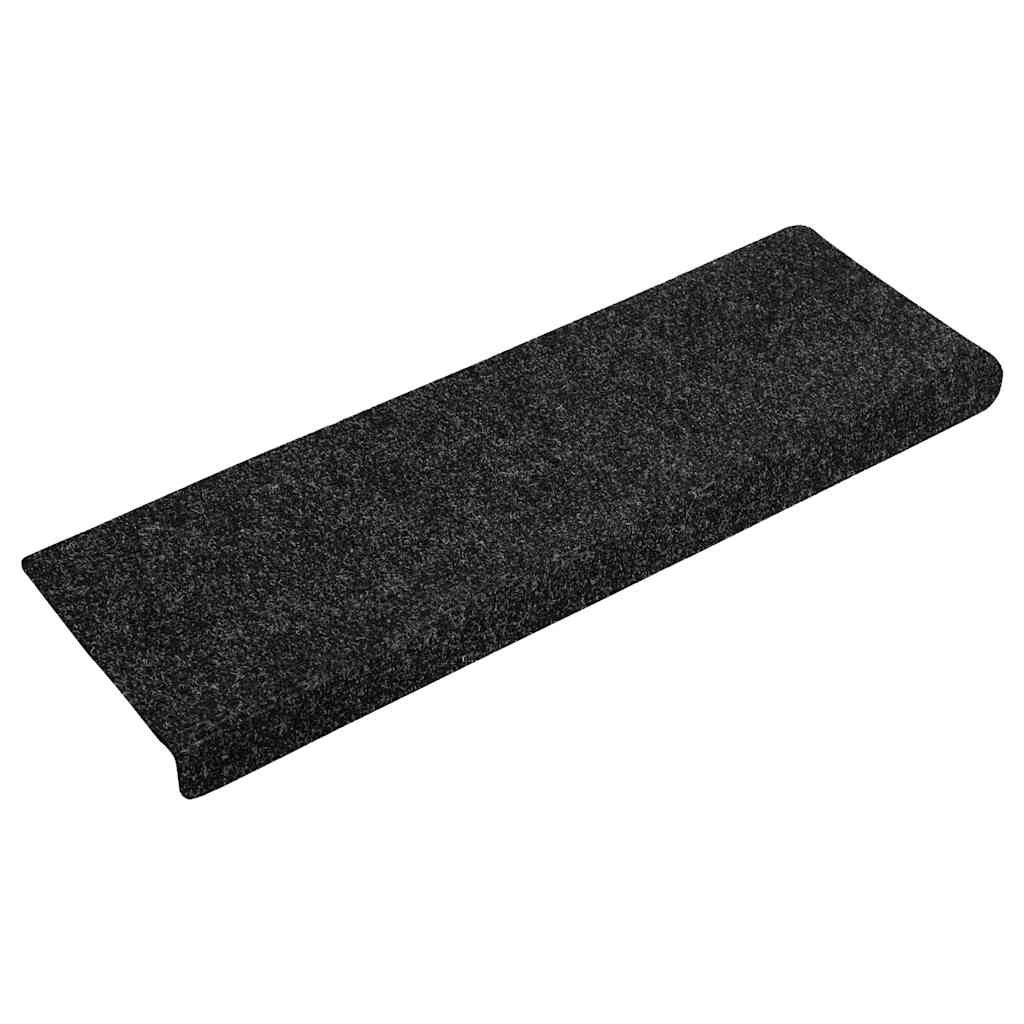 Stufenmatten Selbstklebend 30 Stk. 65x21x4 cm Schwarz