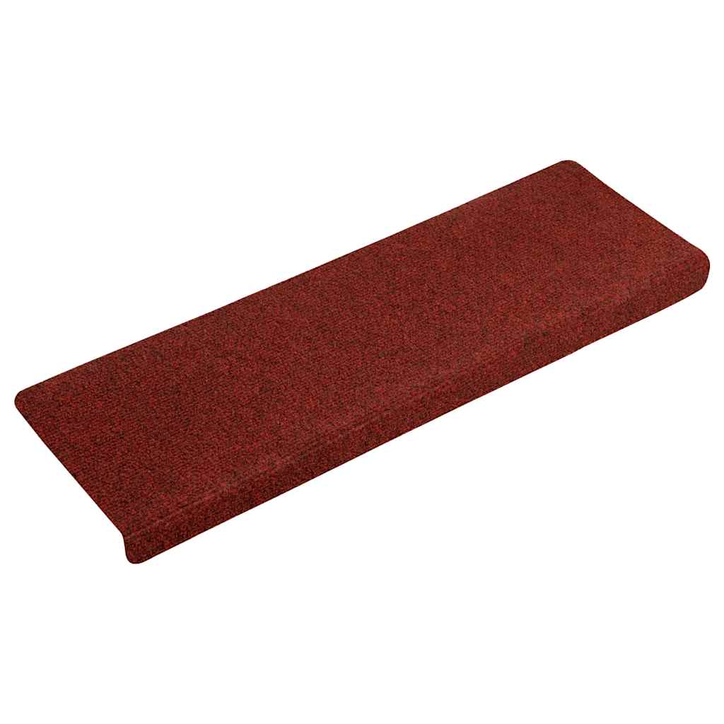 Stufenmatten Selbstklebend 30 Stk. 65x21x4 cm Bordeauxrot