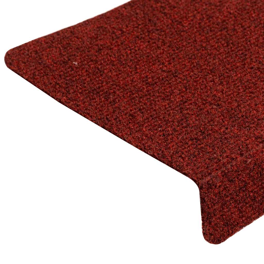 Stufenmatten Selbstklebend 30 Stk. 65x21x4 cm Bordeauxrot