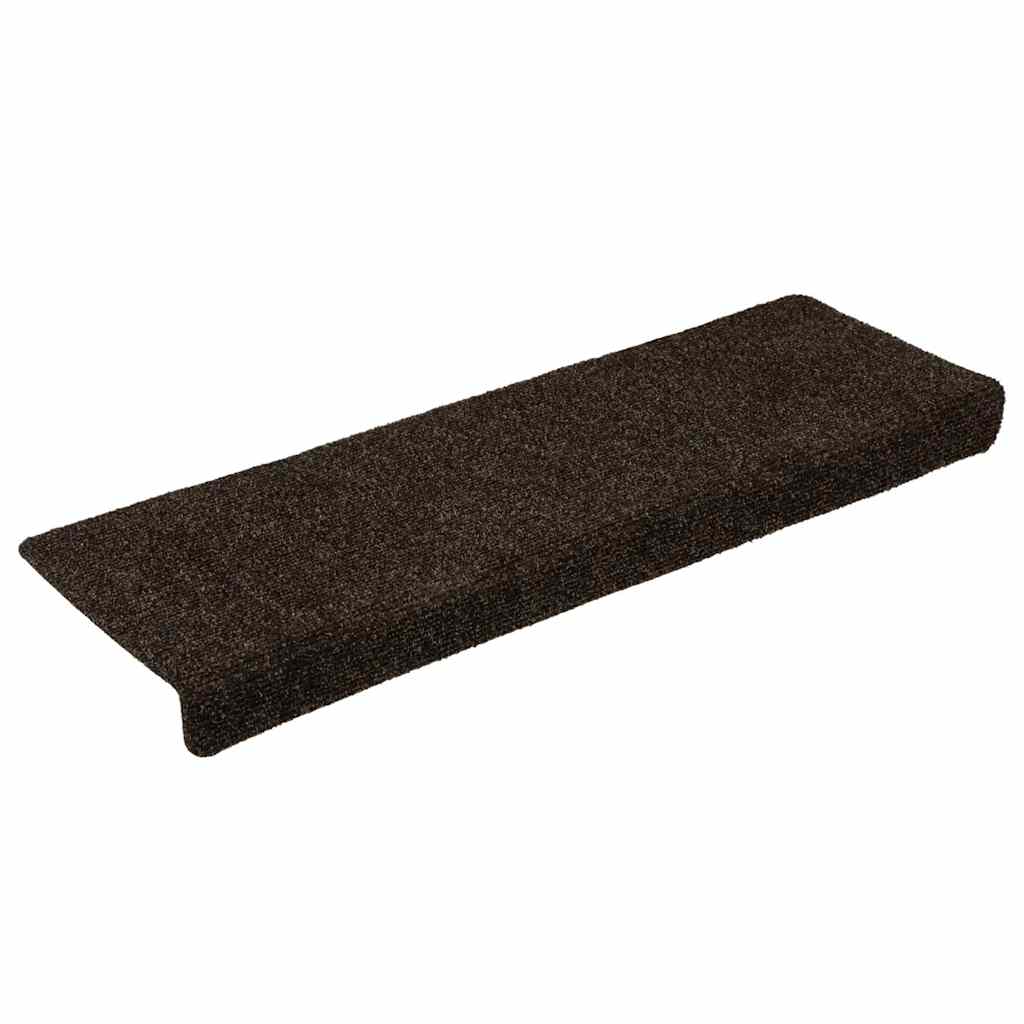 Stufenmatten Selbstklebend 30 Stk. 65x21x4 cm Dunkelbraun