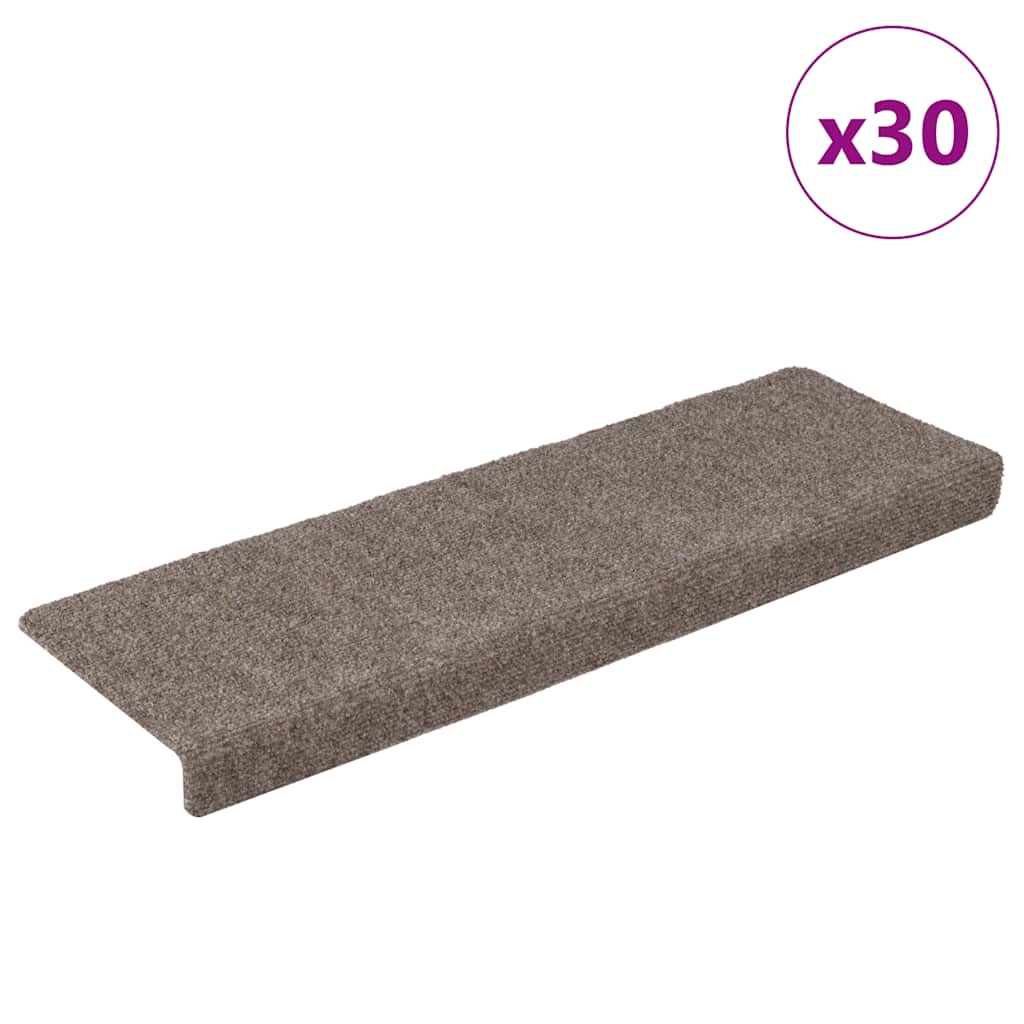 Stufenmatten Selbstklebend 30 Stk. 65x21x4cm Beige